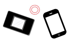 すぐにネットが繋がる